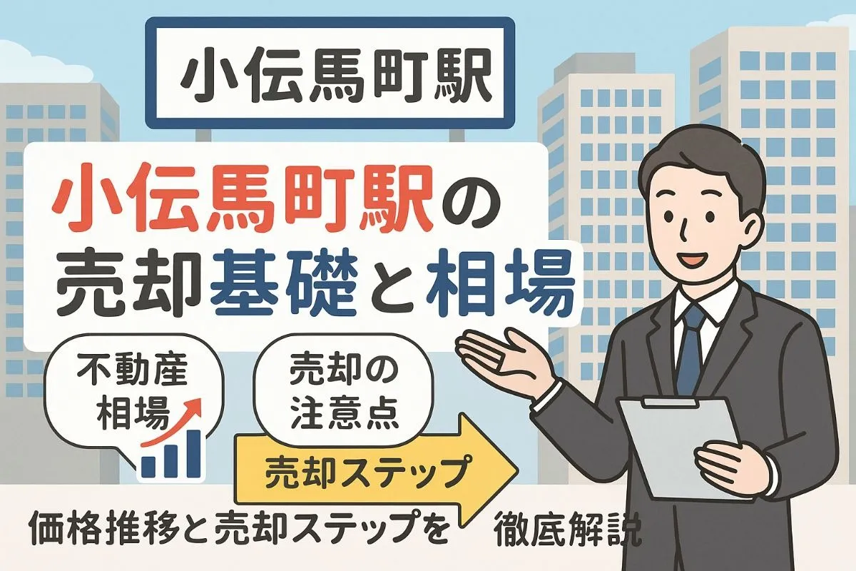 小伝馬町駅周辺で不動産売却の基礎と相場価格推移！失敗しない売却ステップと注意点