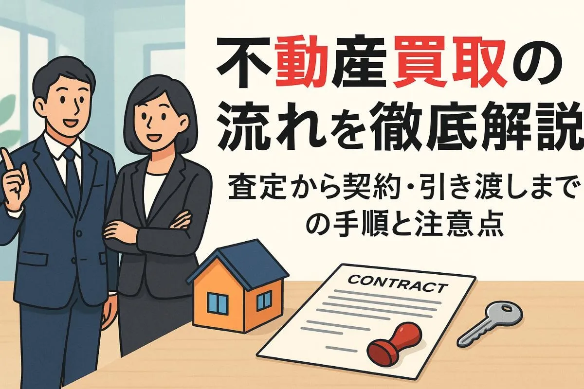 渡不動産買取の流れを徹底解説｜査定から契約・引きしまでの手順と注意点
