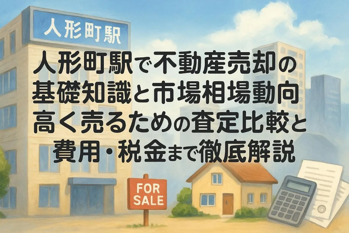 人形町駅で不動産売却の基礎知識と市場相場動向｜高く売るための査定比較と費用・税金まで徹底解説