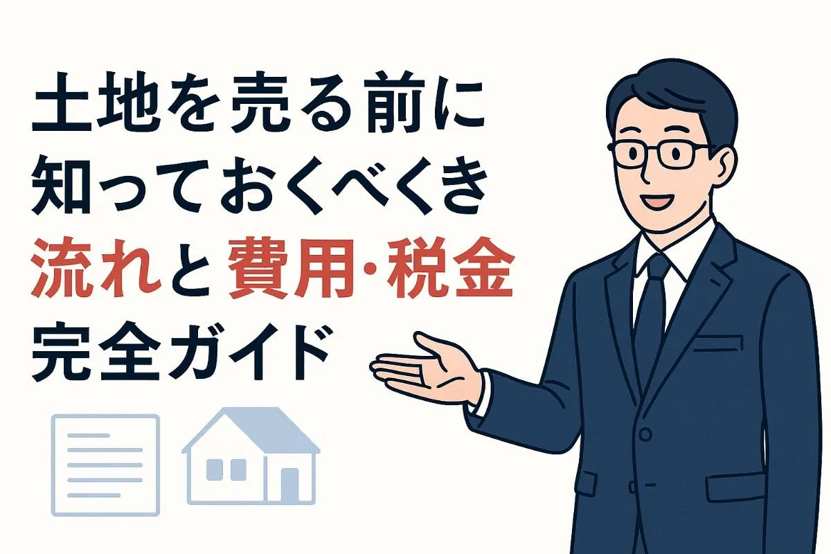 土地を売る前に知っておくべき流れと費用・税金完全ガイド