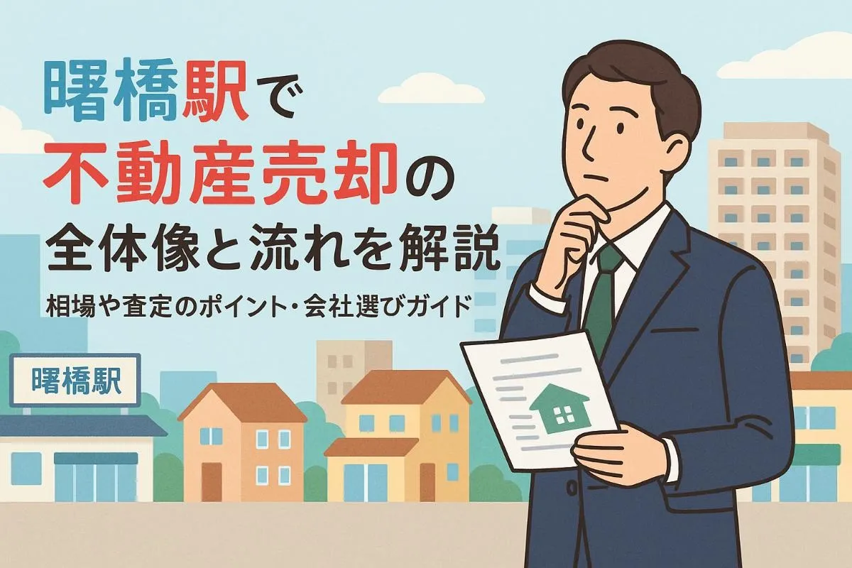 曙橋駅で不動産売却の全体像と流れを解説｜相場や査定のポイント・会社選びガイド