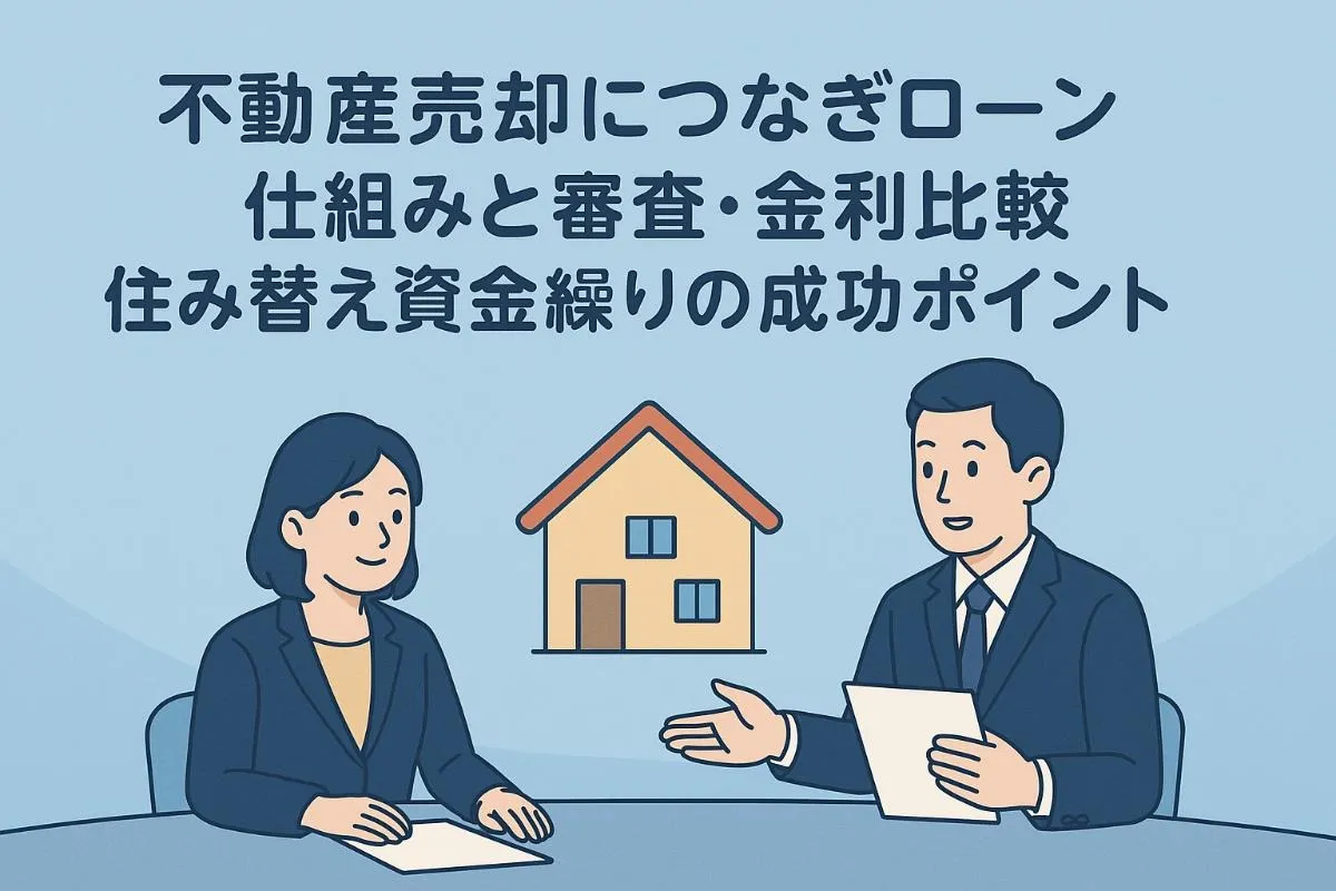 不動産売却につなぎローンの仕組みと審査・金利比較｜住み替え資金繰りの成功ポイント