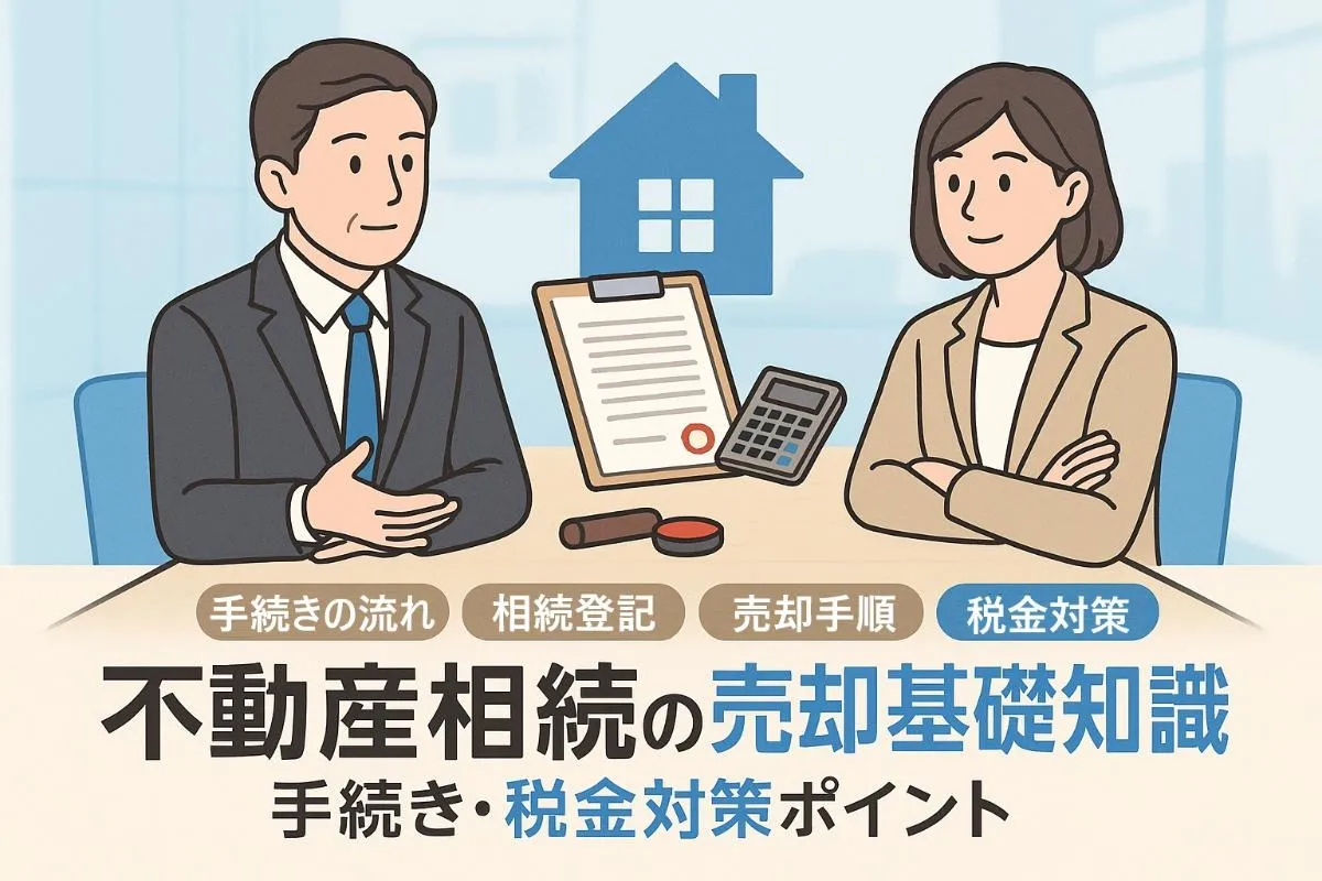 不動産相続の売却基礎知識と手続き・税金対策ポイント
