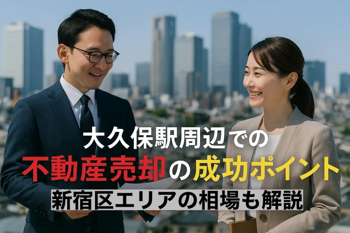 大久保駅周辺で不動産売却の基礎から高額査定に導く成功ポイントと新宿区エリア相場解説