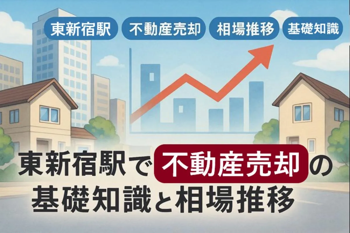 東新宿駅周辺で不動産売却の基礎知識と相場推移｜新宿区で安心して売るためのポイント