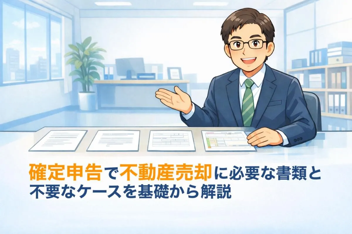 確定申告で不動産売却に必要な書類と不要なケースを基礎から解説