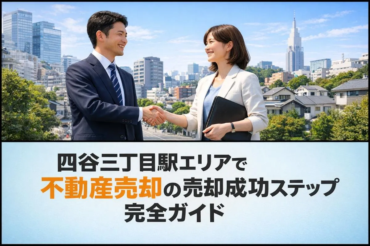 四谷三丁目駅エリアで不動産売却の値売却成功ステップ完全ガイド