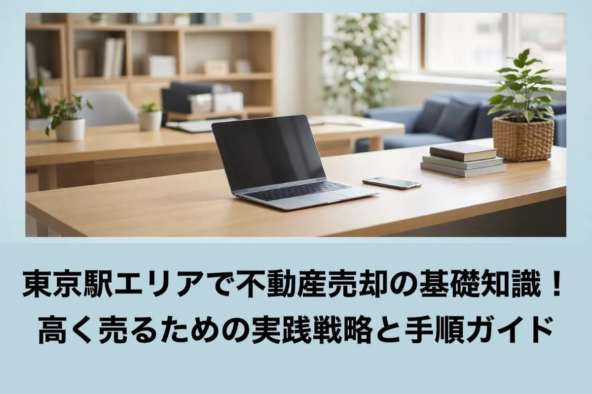 東京駅エリアで不動産売却の基礎知識！高く売るための実践戦略と手順ガイド