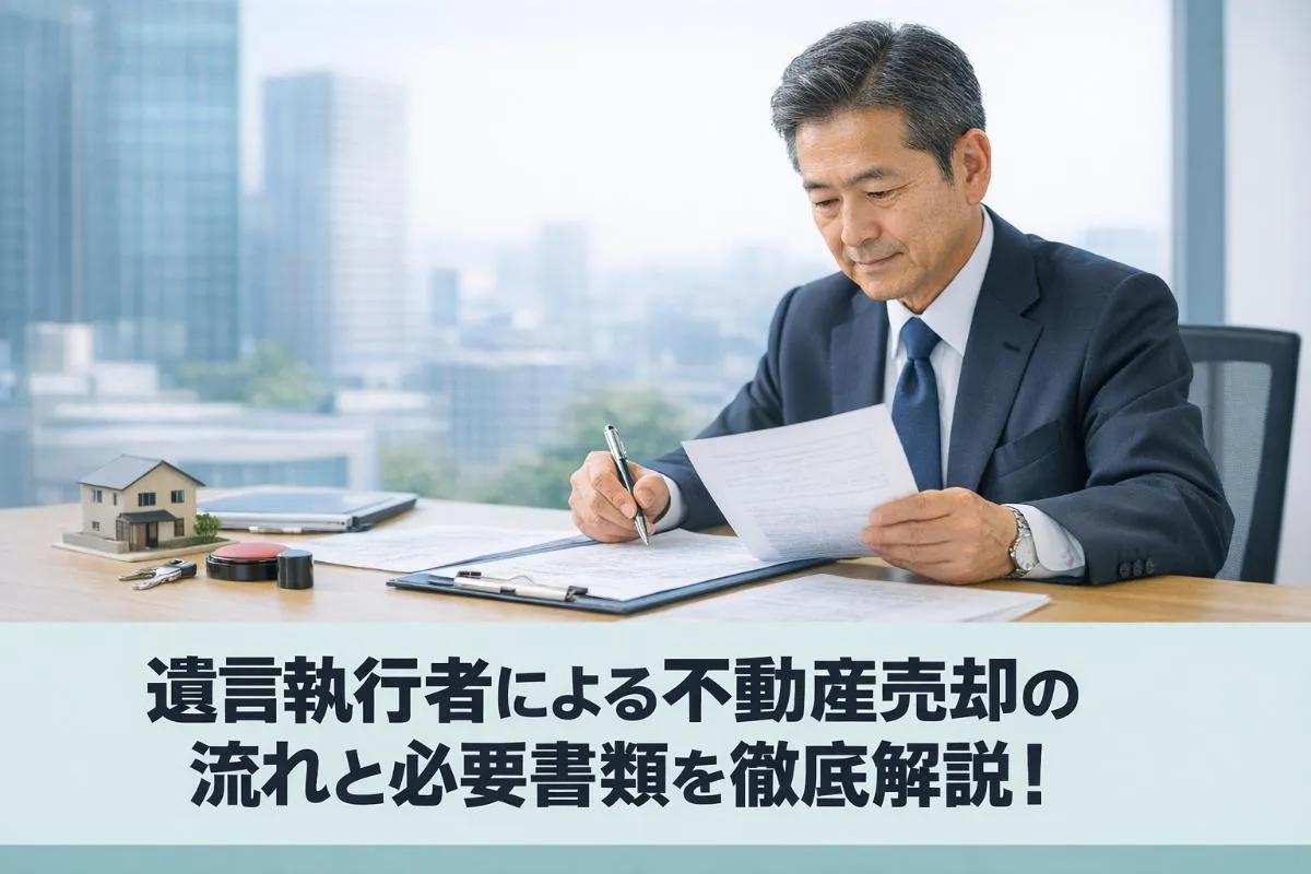 遺言執行者による不動産売却の流れと必要書類を徹底解説！