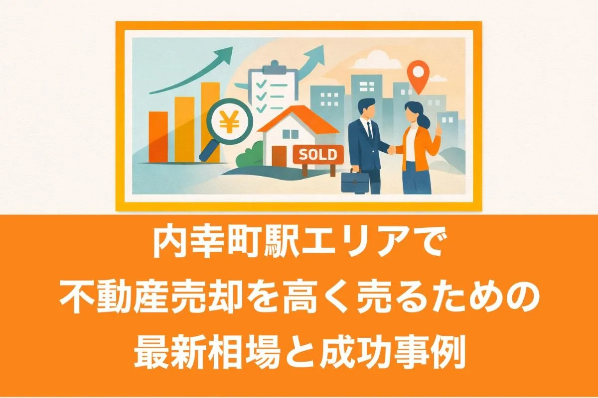 内幸町駅エリアで不動産売却を高く売るための最新相場と成功事例