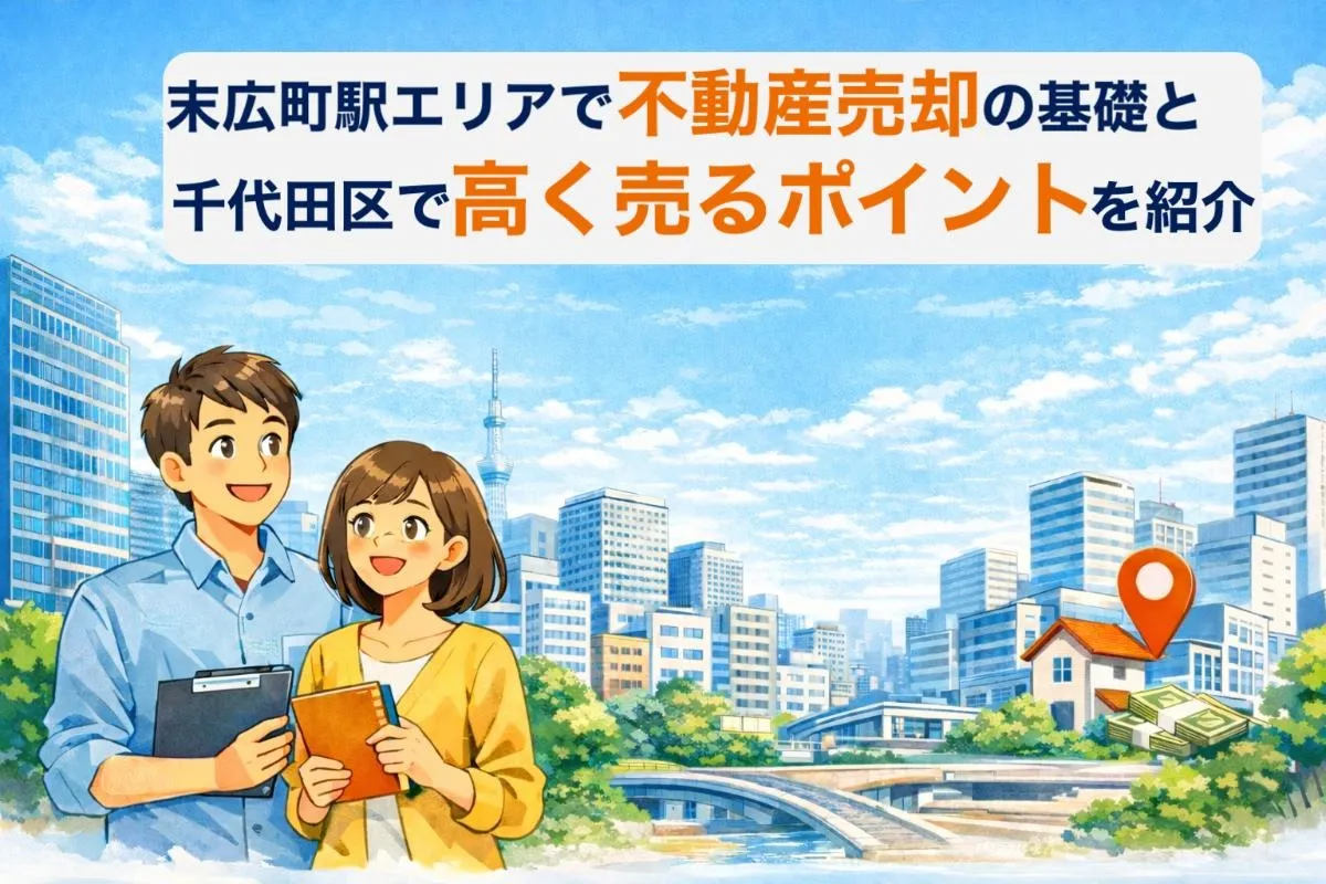 末広町駅エリアで不動産売却の基礎と千代田区で高く売るポイントを紹介