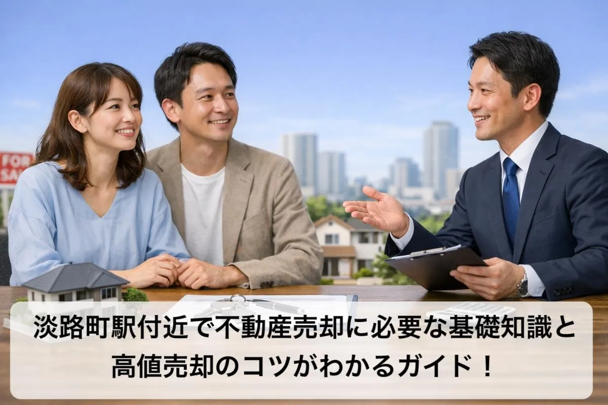 淡路町駅付近で不動産売却に必要な基礎知識と高値売却のコツがわかるガイド！