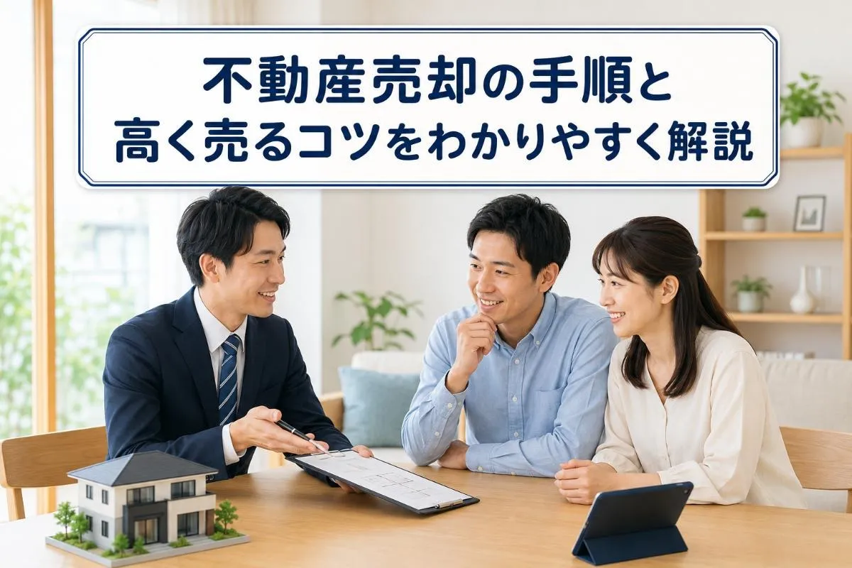 不動産売却の手順と高く売るコツをわかりやすく解説