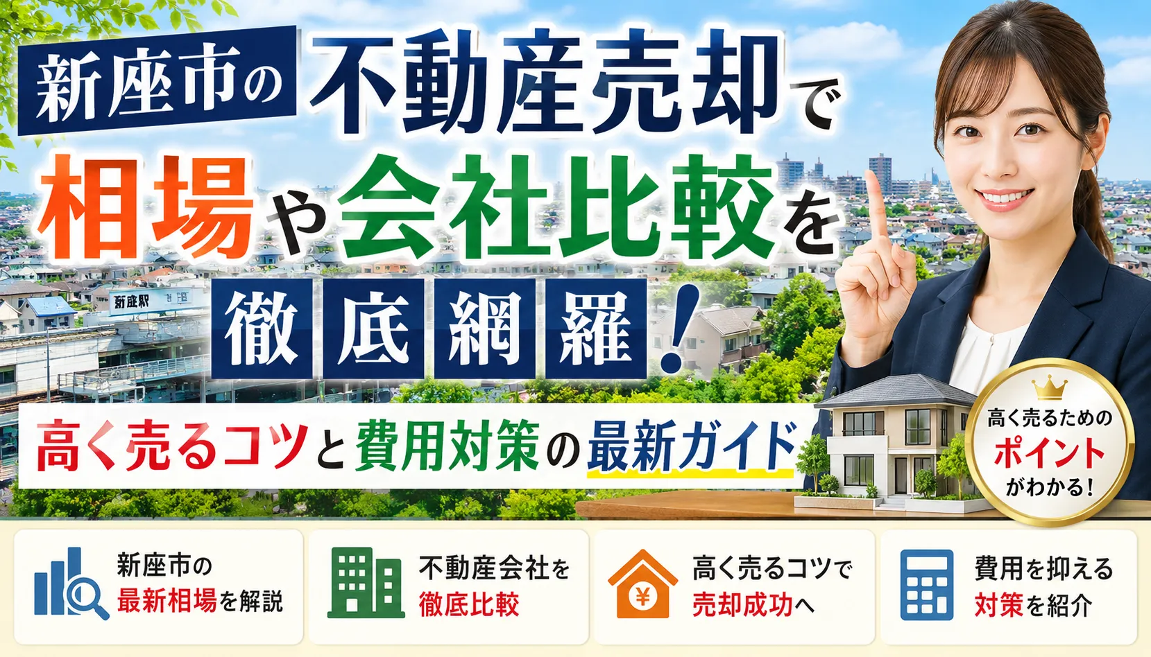 新座市の不動産売却で相場や会社比較を徹底網羅!高く売るコツと費用対策の最新ガイド