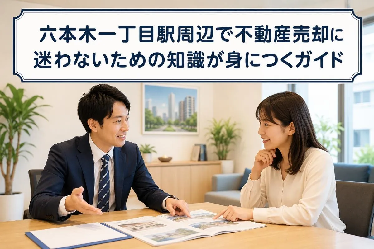 六本木一丁目駅周辺で不動産売却に迷わないための知識が身につくガイド