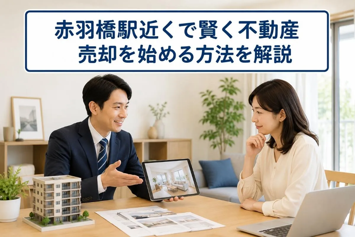 赤羽橋駅近くで賢く不動産売却を始める方法を解説