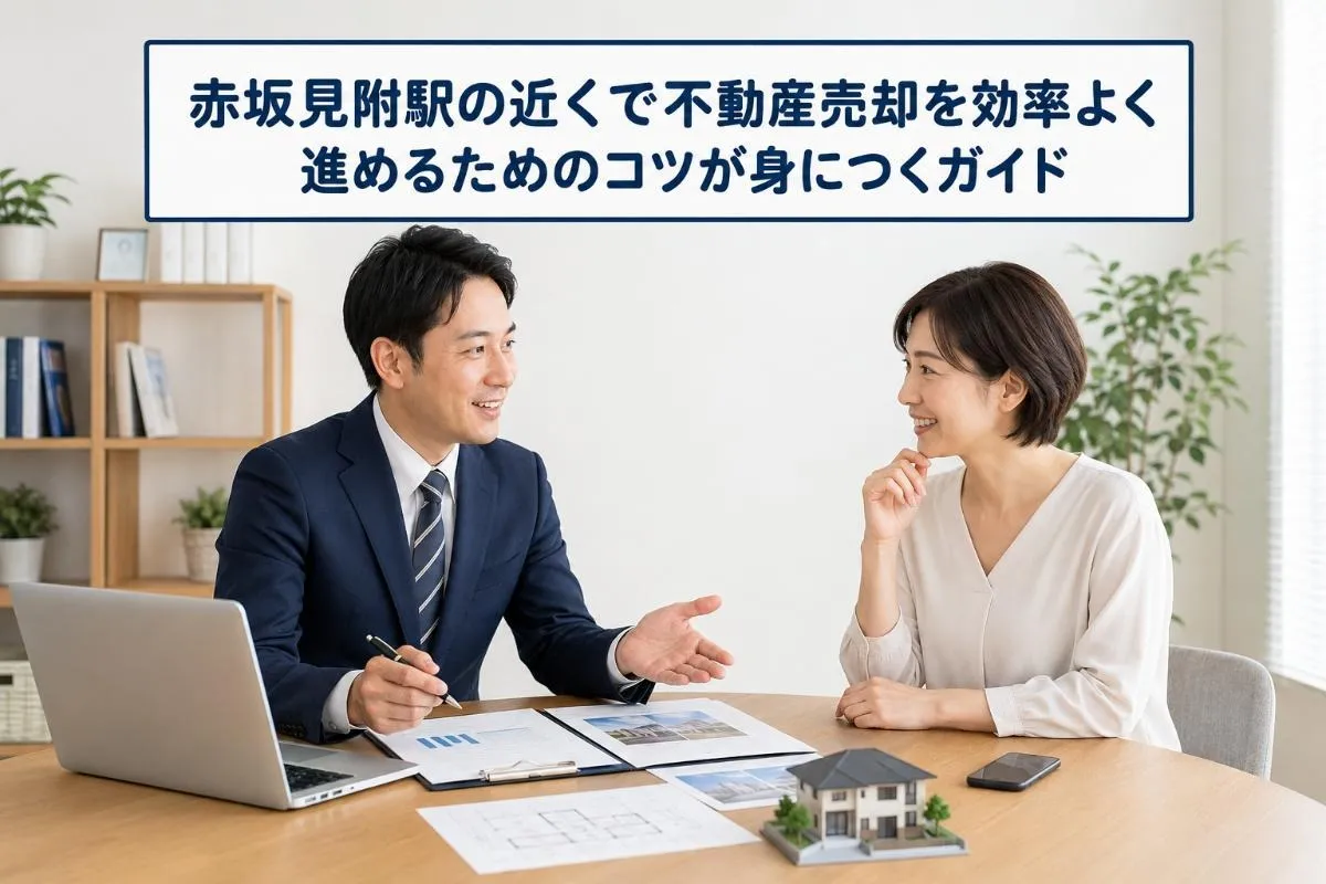 赤坂見附駅の近くで不動産売却を効率よく進めるためのコツが身につくガイド