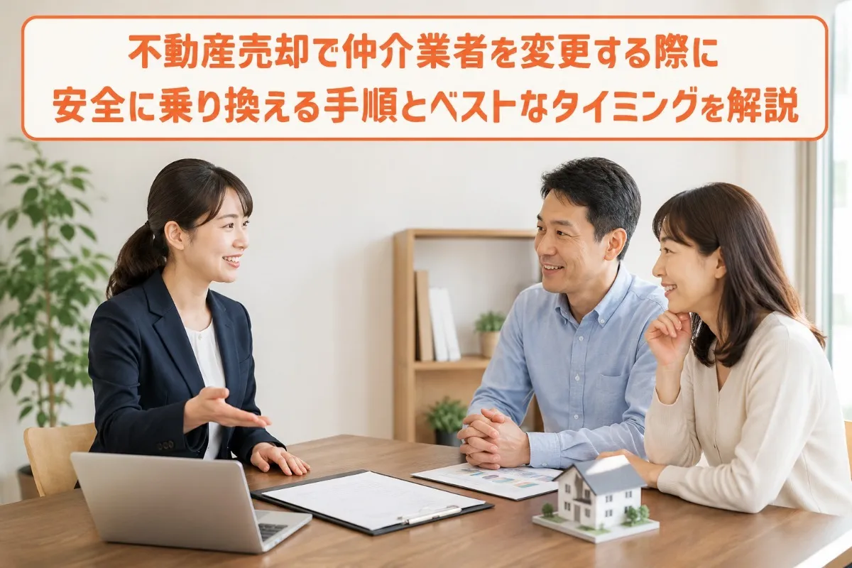 不動産売却で仲介業者を変更する際に安全に乗り換える手順とベストなタイミングを解説