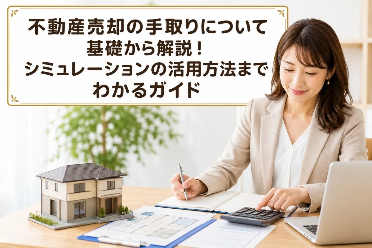 不動産売却の手取りについて基礎から解説！シミュレーションの活用方法までわかるガイド