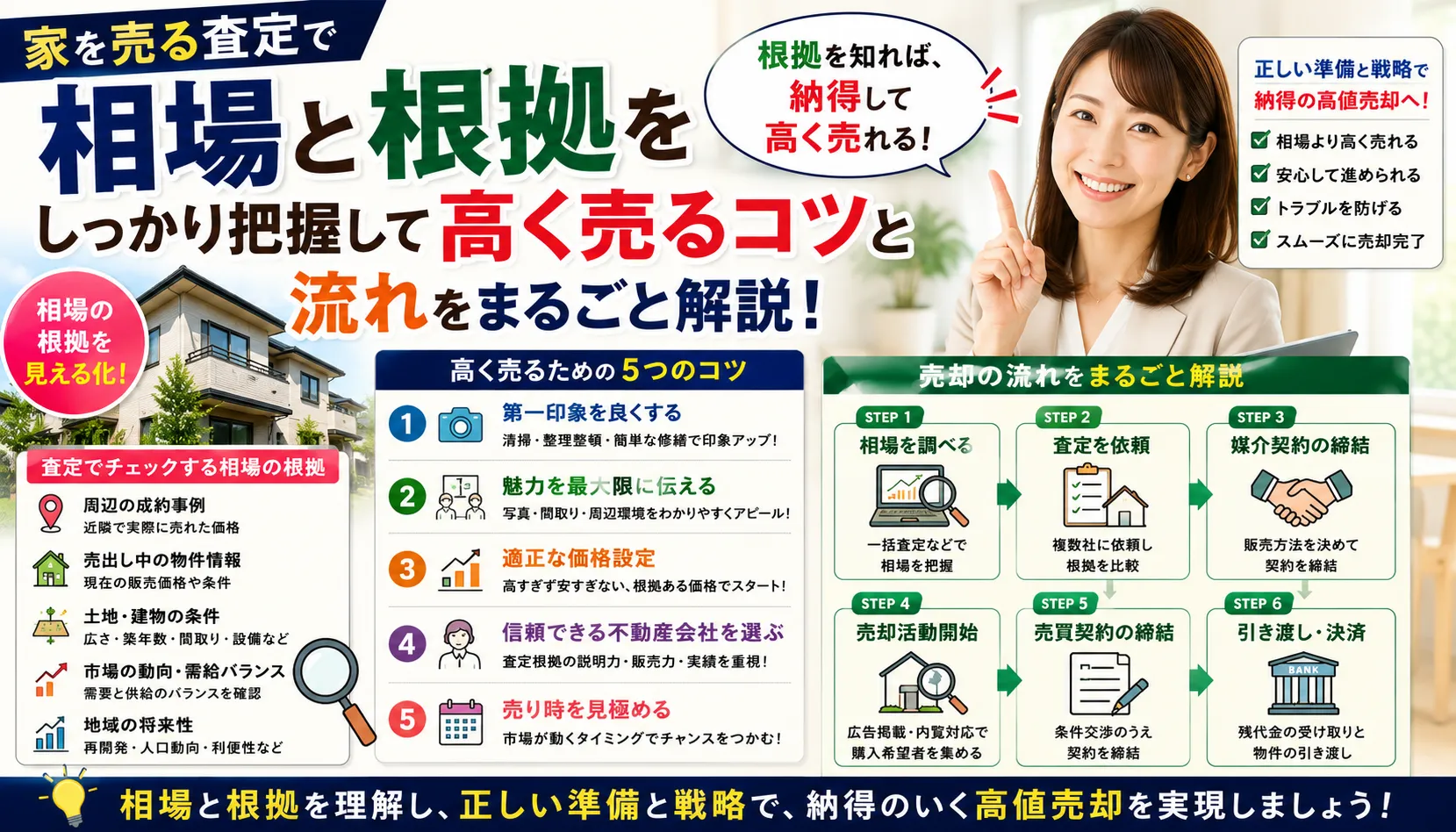 家を売る査定で相場と根拠をしっかり把握して高く売るコツと流れをまるごと解説