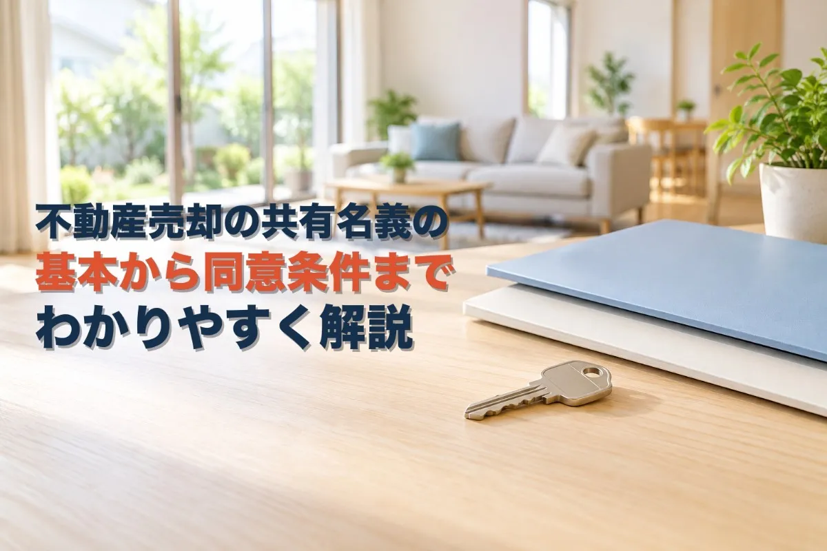 不動産売却の共有名義の基本から同意条件までわかりやすく解説