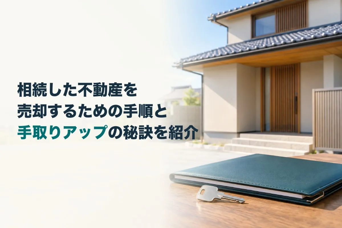 相続した不動産を売却するための手順と手取りアップの秘訣を紹介