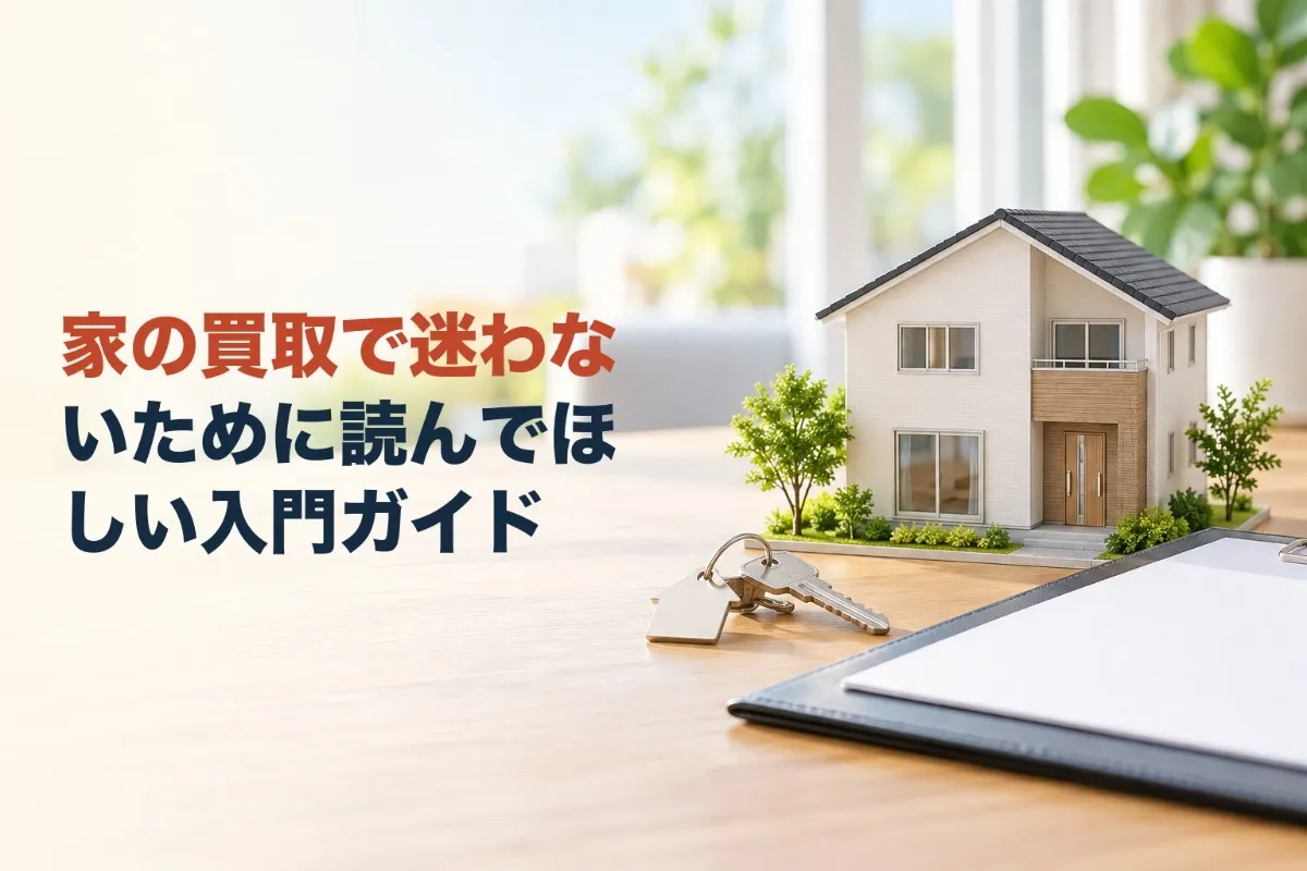 家の買取で迷わないために読んでほしい入門ガイド
