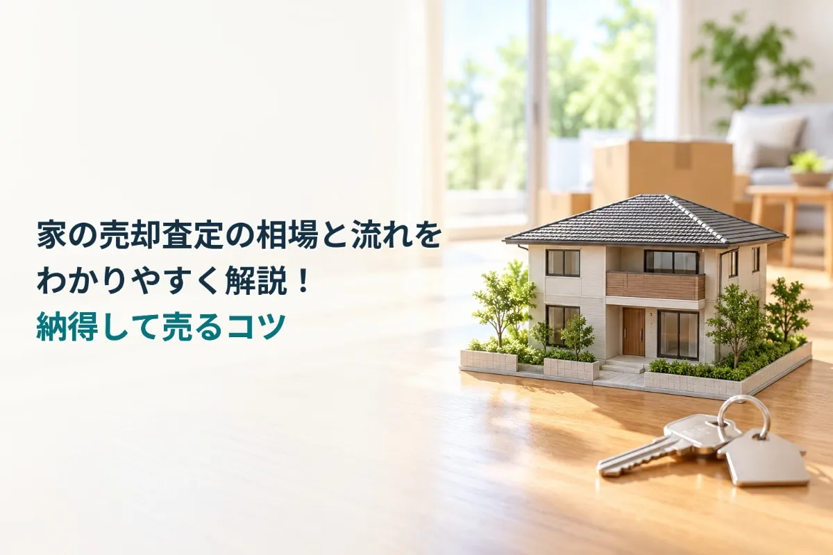 家の売却査定の相場と流れをわかりやすく解説!納得して売るコツ