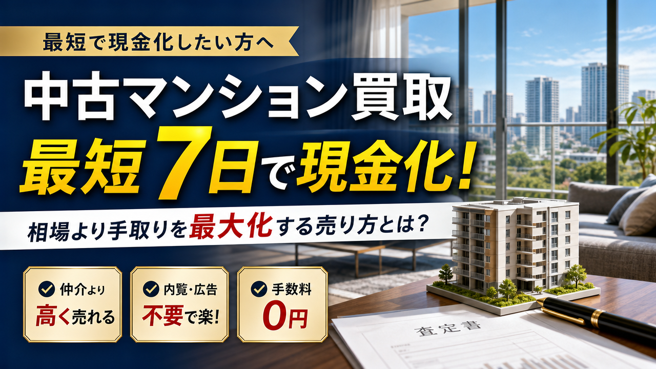 買取と中古マンションの相場や査定基準を徹底比較!最短売却で手取りを最大化する秘訣